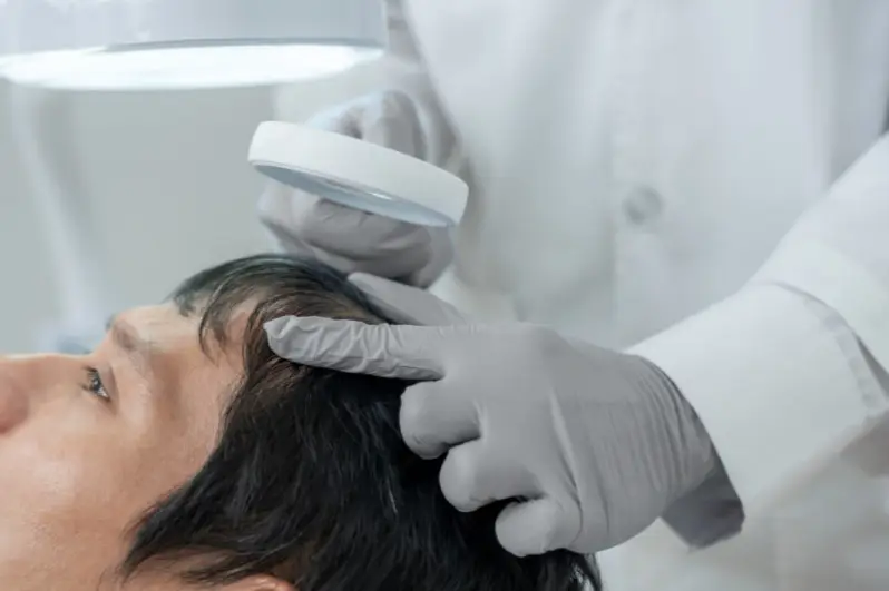 Implante capilar mes a mes - mes 12 resultados finales, evaluación - Clínica de implante capilar en Medellín Be Dharma