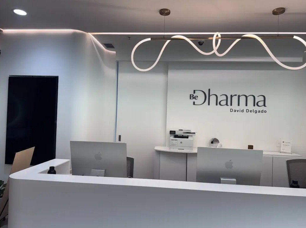Dharma Hair clinic facilities in El Poblado, Medellin, Colombia