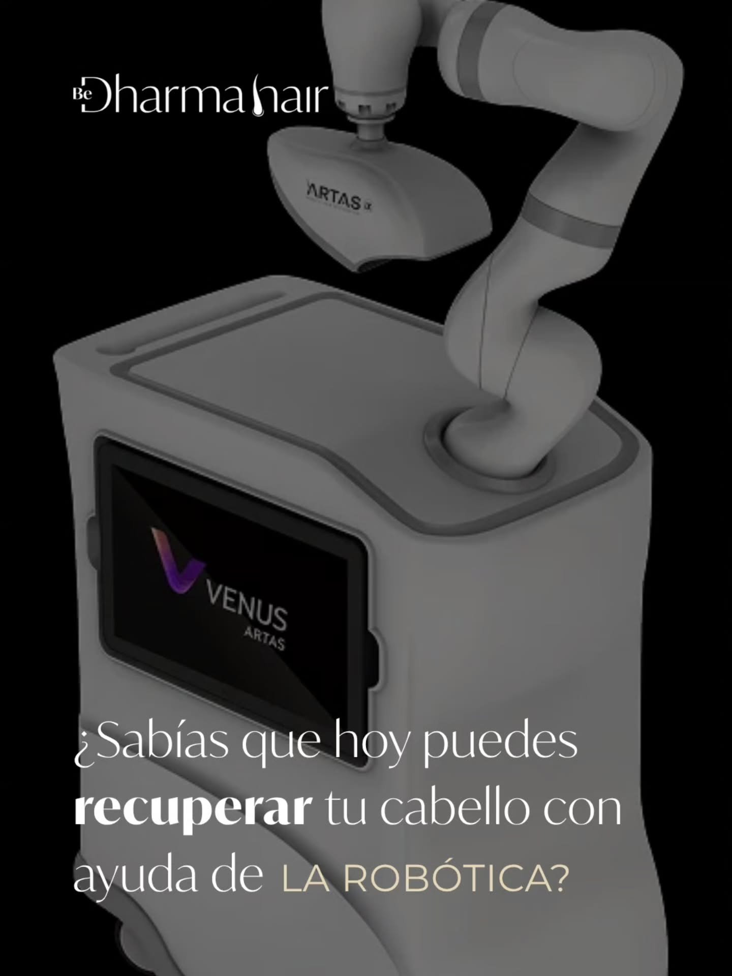 Robot ARTAS para implante capilar en Colombia Dharma Hair
