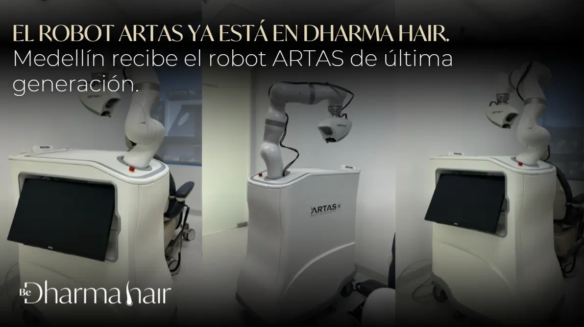 El robot ARTAS ya está en Medellín- Dharma Hair