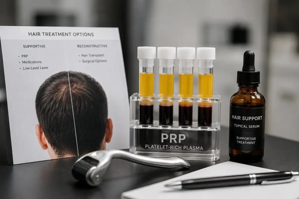 PRP vs Hair transplant - Be Dharma Hair - Medellín, Colombia