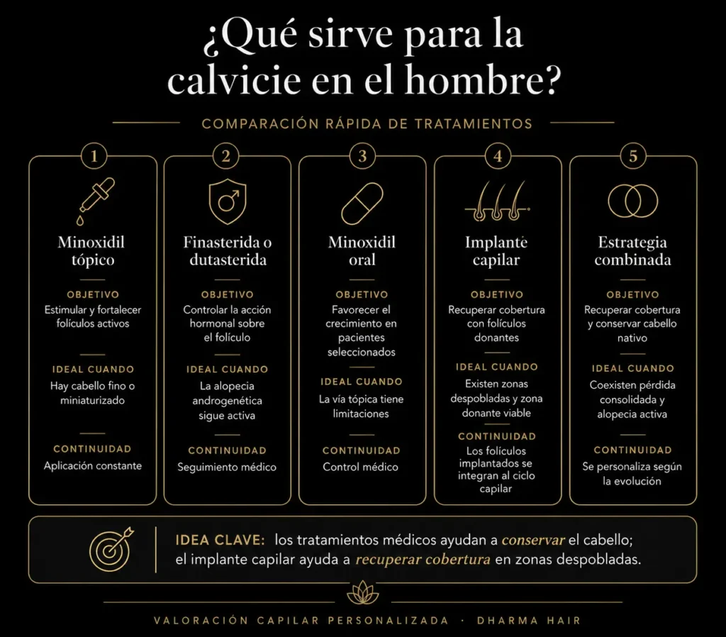 Qué sirve para la calvicie en el hombre-Opciones-Dharma Hair