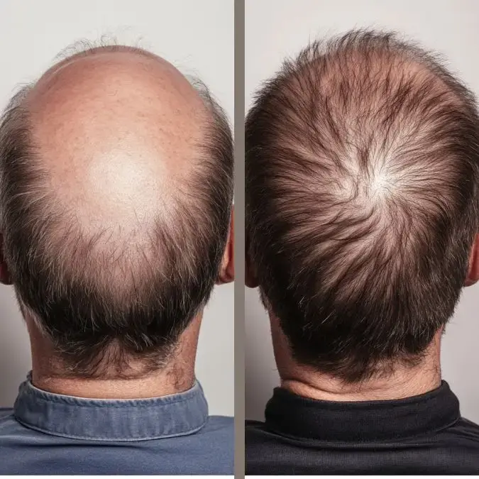 Hair Transplant in Colombia- Dharma Hair Medellín- Before and after
