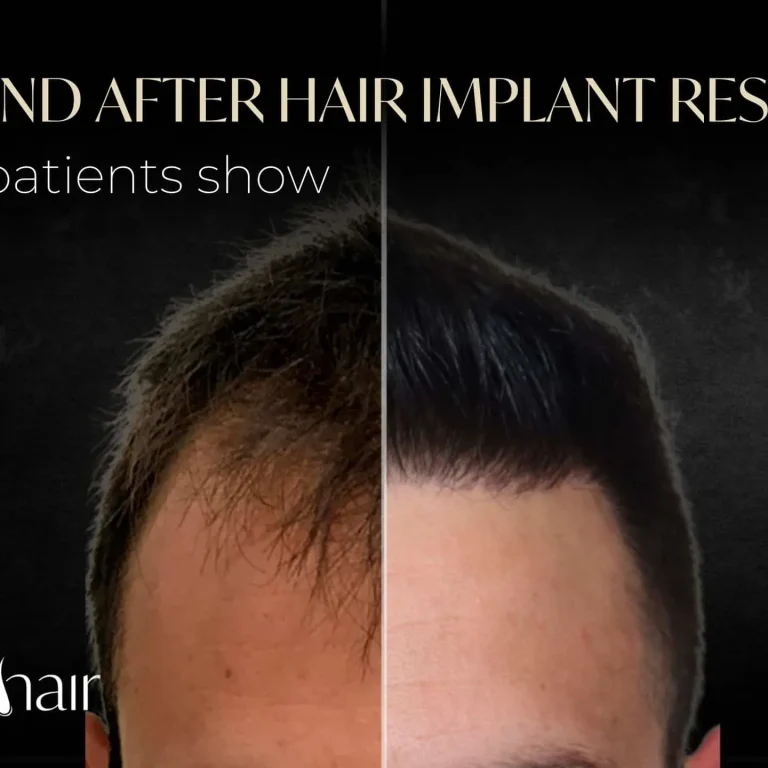 Hair implant results - Be Dharma Hair - Medellín, Colombia